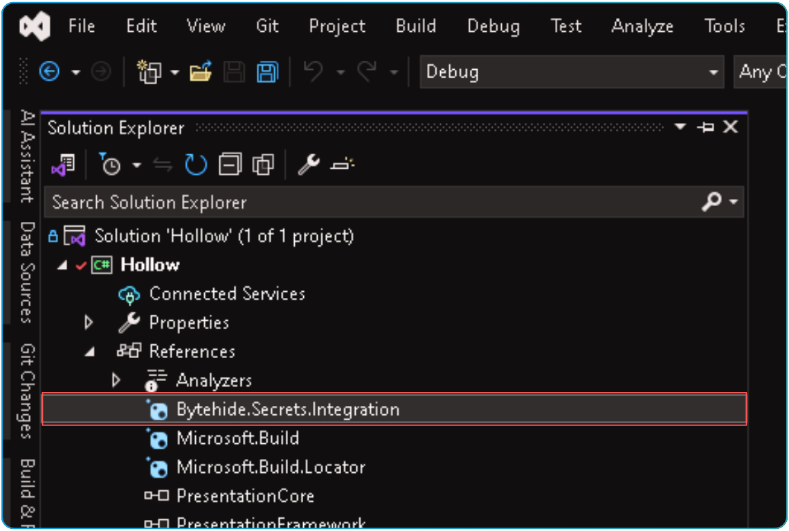 ByteHide Secrets terminal install